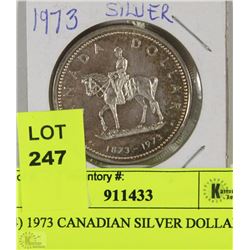 4) 1973 CANADIAN SILVER DOLLAR