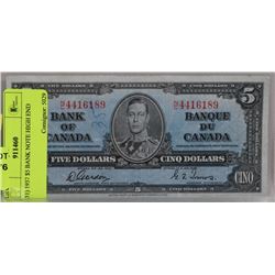 31) 1937 $5 BANK NOTE