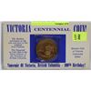 Image 1 : UNOPENED CITY OF VICTORIA CENTENNIAL 1862-1962