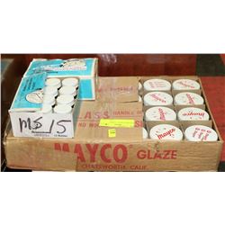 POTTERY GLAZES + STAINS