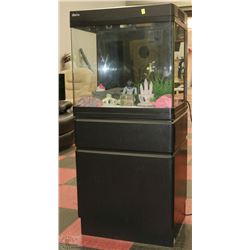 RED SEA 34 GALLON SALT WATER AQUARIUM BUILT IN