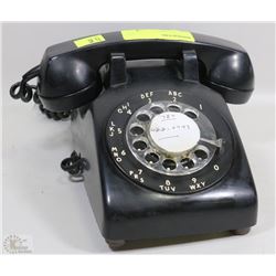 BAKELITE ROTARY DIAL PHONE