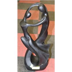 LARGE DANCING COUPLE SCULPTURE -