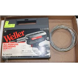 WELLER ALL PURPOSE SOLDERING GUN/KIT & WIRE