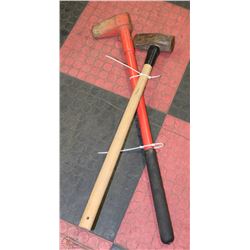 TWO SPLITTING HAMMERS (LARGE)