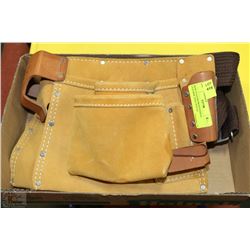 NEW CUSTOM PROFFESSIONAL LEATHER TOOL POUCH