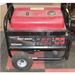 COLEMAN POWERMATE PRO 6500 GENERATOR POWERED BY