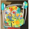 Image 1 : BRIGHT STARTS SAFARI SMILES PORTABLE SWING