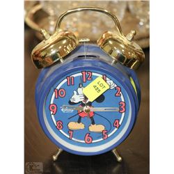 DISNEY "MICKEY MOUSE" QUARTZ CLOCK