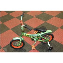 AVIGO KIDS BIKE WITH TRAINING WHEELS 12" TIRES