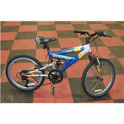 CCM 6 SPEED YOUTH FULL SUSPENSION MOUNTAIN BIKE