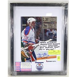 MARTY MCSORLEY  GUARANTEED AUTHENTIC AUTOGRAPH