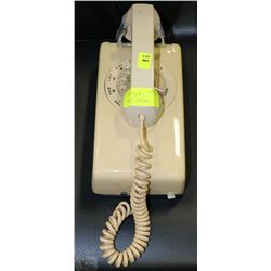 VINTAGE ROTARY DIAL WALL PHONE