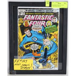 FANTASTIC FOUR #197 1970'S COMICBOOK DISPLAY