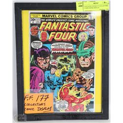 FANTASTIC FOUR #177 COLLECTORS COMIN BOOK DISPLAY