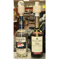 2 VINTAGE TEXAS MICKEY'S WITH PUMPS