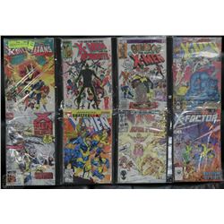 8 XMEN COMICBOOK  DISPLAY ALL NUMBER 1'S
