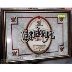 LARGE MIRRORED MICHELOB CENTENNIAL SPECIAL BREW