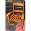 Image 1 : SMALL WOODEN KIDS SIZE ROCKING CHAIR