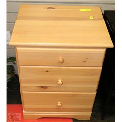 3 DRAWER END TABLE