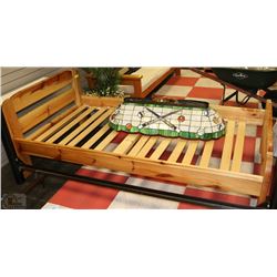 PINE SINGLE BEDFRAME