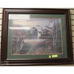 FRAMED ARTIST SIGNED PRINT BY RUANE MANNIN