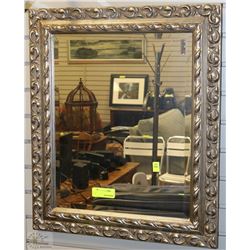 FRAMED BEVELLED WALL MIRROR