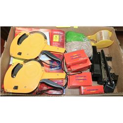 2 PRICING GUNS AND OFFICE SUPPLIES