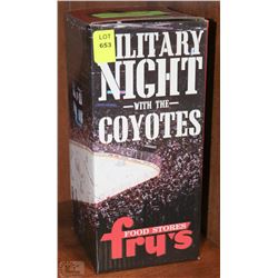 MILITARY NIGHT WITH THE COYOTES "ALICE COPPER"