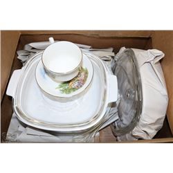 12 PC PRESTIGE BY EXCEL DINNER PLATES