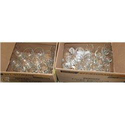 LARGE LOT OF MISC BAR WARE GLASSES