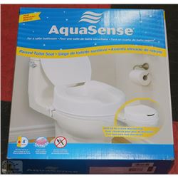 AQUASENSE RAISED TOILET SEAT