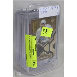 9 HOCKEY JERSEY CARDS