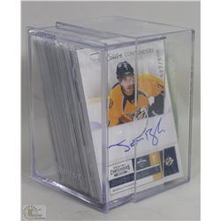 48 HOCKEY CARDS INCL ROOKIE/AUTO/#'D AND INSERTS