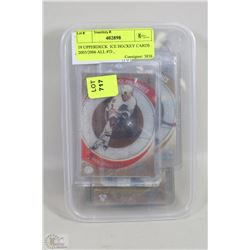 19 UPPERDECK  ICE HOCKEY CARDS 2005/2006 ALL #'D ,