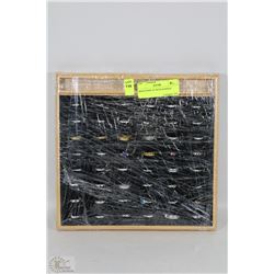 RINGS DISPLAY WITH 48 RINGS