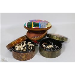 DECOR 3 TRINKETS WITH JEWELLERY FASHION CONTENT