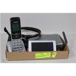 FLAT OF ELECTRONICS INC,VTECH WIRELESS PHONE AND