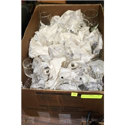 BOX W/ 20 CRYSTAL GLASSES