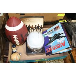 FLAT OF COLLECTIBLES INC MINI NHL HELMET