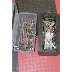 2  ASSORTED TOOL BOXES WITH CONTENTS