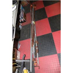 LOT OF 4 BAR CLAMPS AND MORE