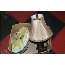 BOX WITH LIGHTS INCL 1 CEILING AND I LAMP