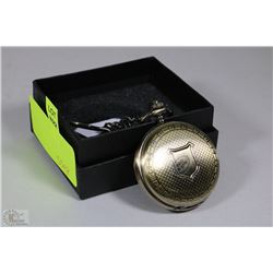 NEW POCKET WATCH WITH CHAIN ON CHOICE