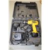 Image 1 : DEWALT DRILL WITH CHARGER 9.6V