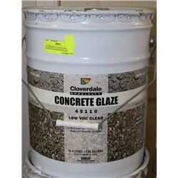 CLOVERDALE 5 U.S. GALLON BUCKET OF CONCRETE GLAZE
