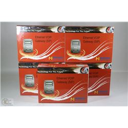 BUNDLE OF FIVE DIGITAL/ANALOG TERMINAL ADAPTERS