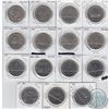 Image 1 : Estate Lot of 15x Canadian Silver Dollar in BU to UNC Condition. You will receive a complete run fro