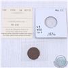 Image 1 : 1926 Canada 1-cent AU-55 with original ICCS certificate stated on the holder. This coin was initiall