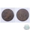Image 2 : 1894 Canada 1-cent MS-60; brown as stated on the holder. This coin was initially certified by ICCS, 